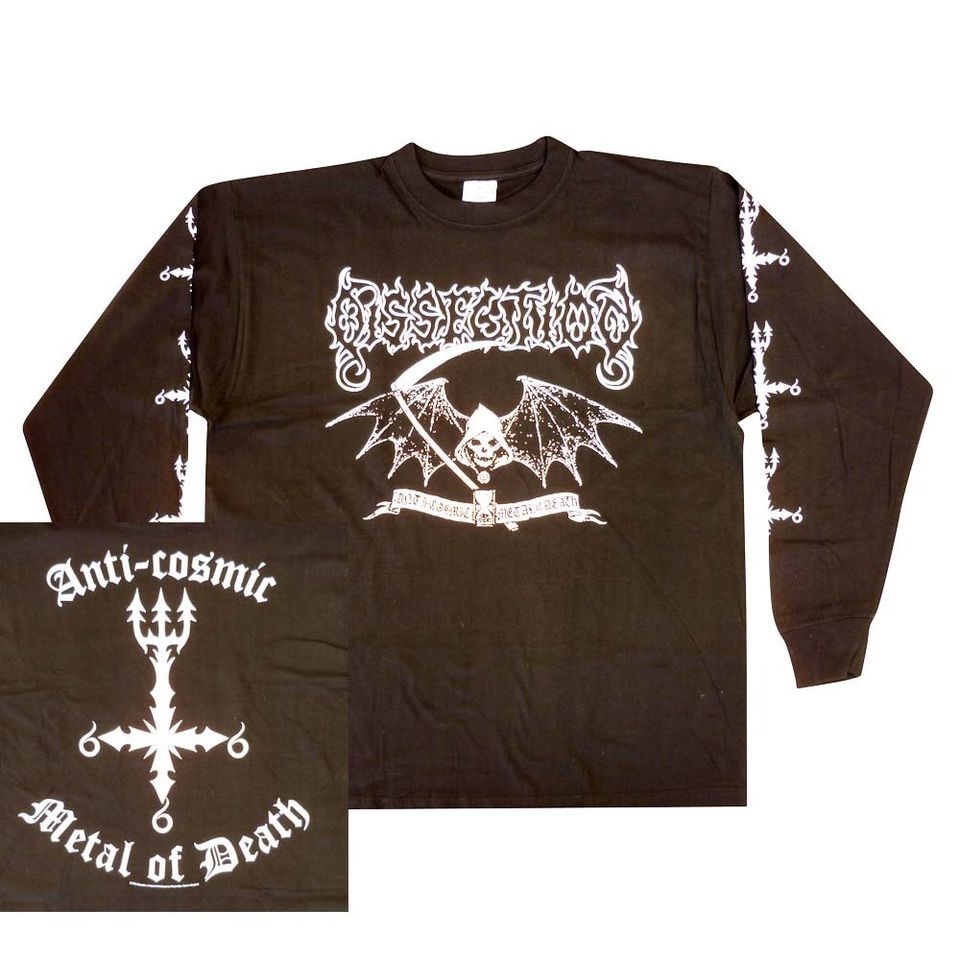   Reaper Official LONG SLEEVE SHIRT M L XL Black Death Metal NEW