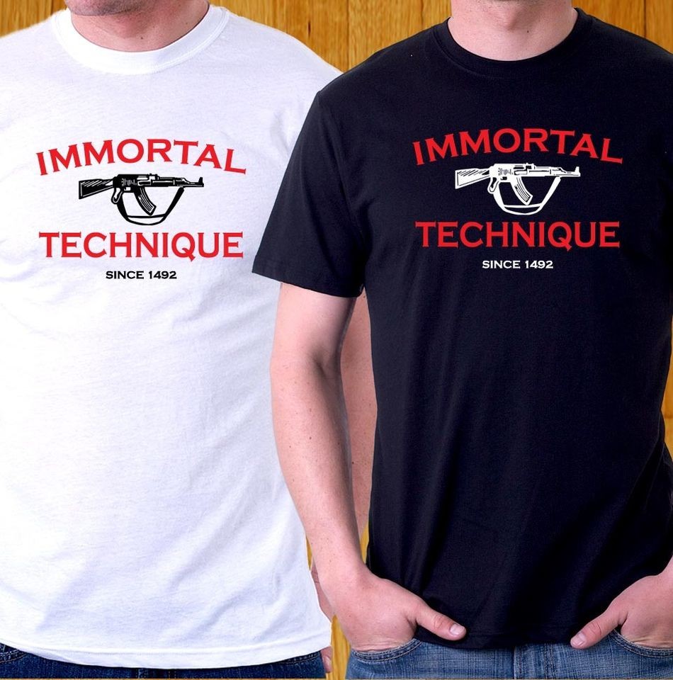 NEW T SHIRT IMMORTAL TECHNIQUE TEE HIP HOP RAP S TO 3XL