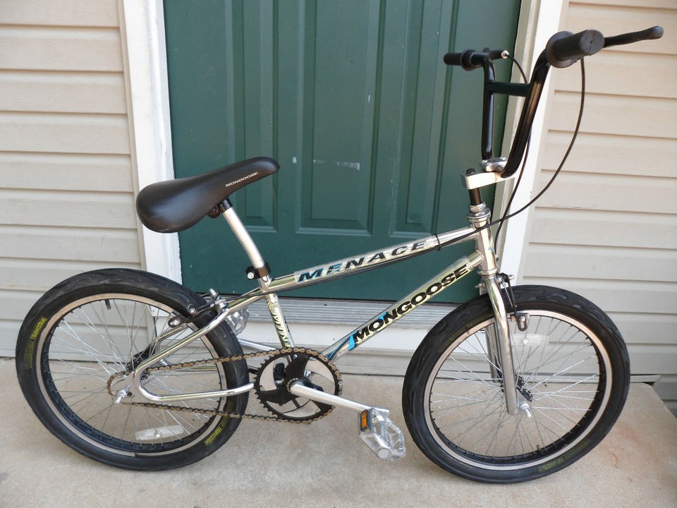 MONGOOSE MENACE MINI LOOPTAIL BMX OLD SCHOOL 20 CHROME