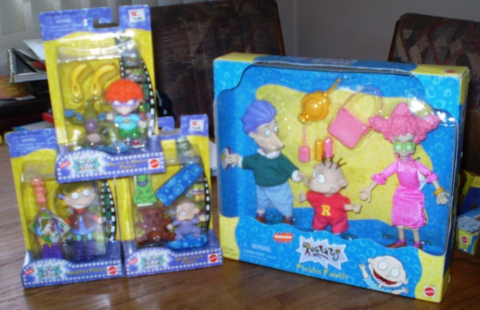   NIB 1997 Mattel Pickles Family~ ANGELICA DILL CHUCKIE PLAYSETS NIP