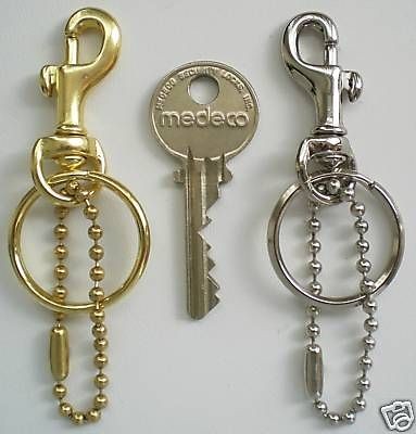 brass key clip