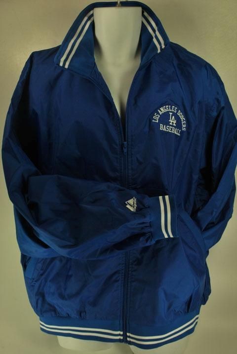 MAJESTIC MLB BASEBALL LOS ANGELES DODGERS JACKET ATHLETIC GENUINE MEN 