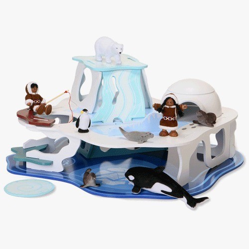   Heritage Playset Polar Glacier New Dollhouses Accessories Dolls Games