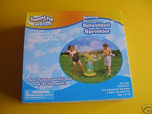 Spinning Spraying Splashball Water Sprinkler Water Toy Splash Fun Kids