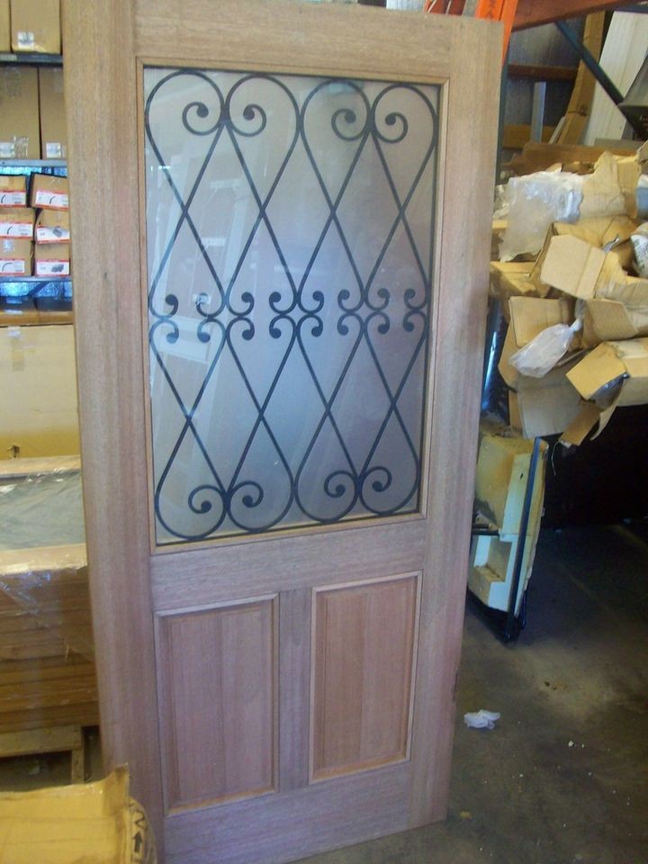 Entrance Door Exterior Door 36 x 80 Solid Mahogany