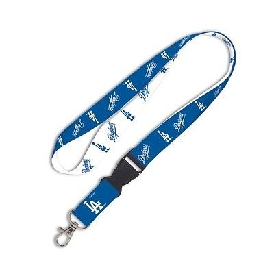 Los Angeles Dodgers LANYARD with Detachable Buckle Great BASEBALL FAN 