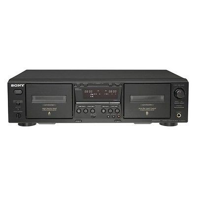 dual cassette recorder player