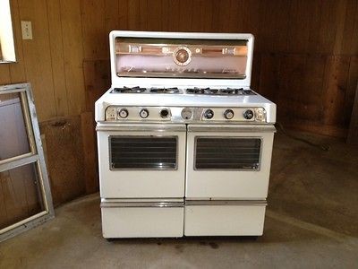   Tappan Greenbrier Stove Range Broiler Double Oven 1950s CAV 1886 3