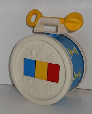 Rare 1976 Vintage Fisher Price Xylophone Drum #421