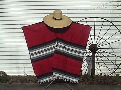   CLINT EASTWOOD SOUTHWEST ART WESTERN FISTFUL OF DOLLARS RED PONCHO