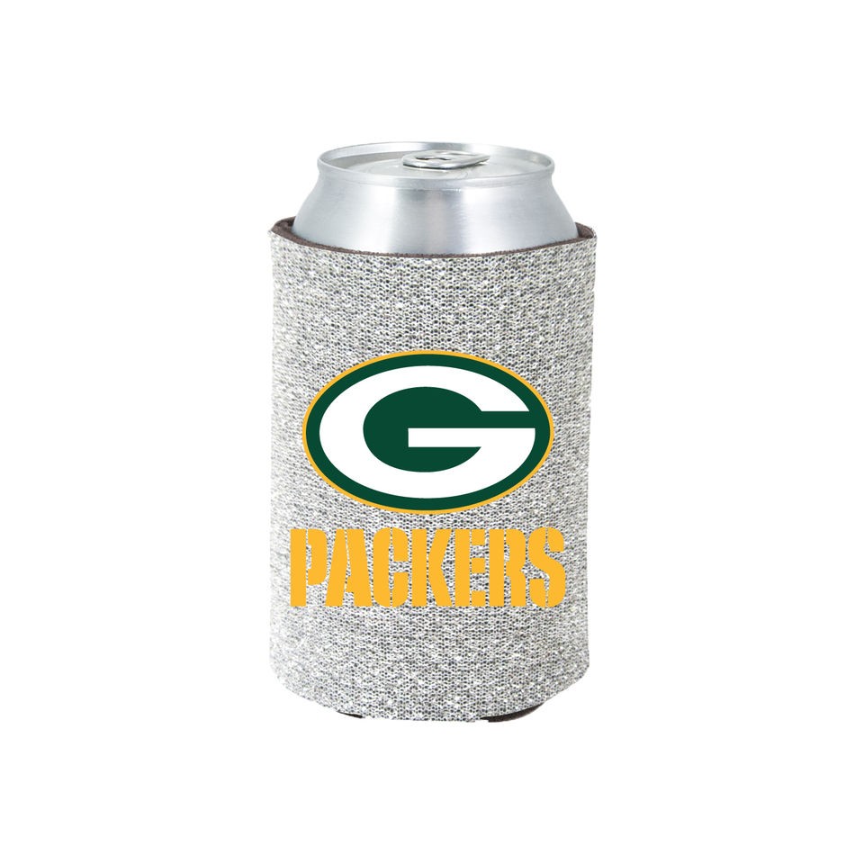 NFL Football Glitter Womens Can Drink Holder   Team Logo   Pick your 