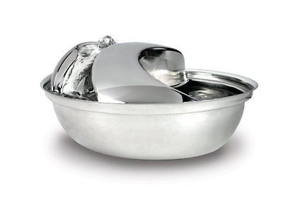 Pioneer Pet Stainless Steel Fountain Raindrop Design NEW