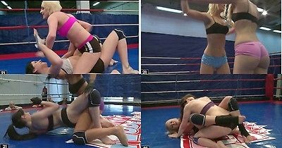 Womens Wrestling DVD European Submission Matches Geat Fighting