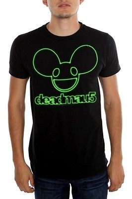 NEW DEADMAU5 MENS T SHIRT BLACK BEST DEAL ON 