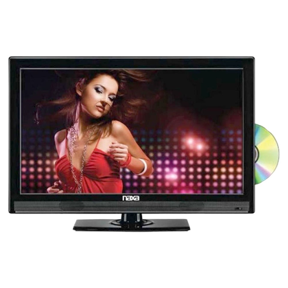 NAXA NTD1952 19 Widescreen HD LED TV with Built In DVD Player & USB 