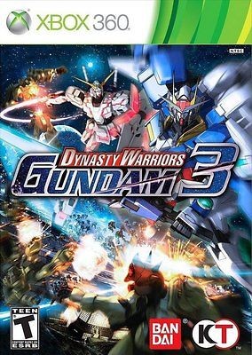 DYNASTY WARRIORS GUNDAM 3 XBOX 360 GAME ENGLISH VERSION REGION FREE