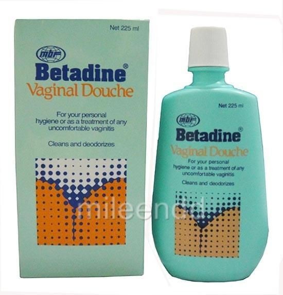 BETADINE 225ML / 7.61floz VAGINAL DOUCHE FEMININE WASH REFILL