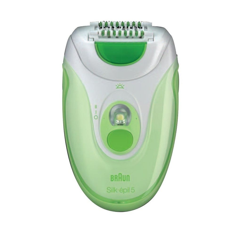 Braun SE 5180 Silk Epil 5 Epilator with Ice Glove, Green