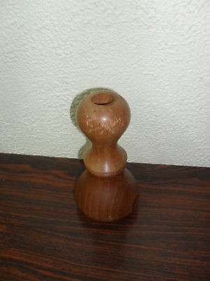 VINTAGE DANSK CHESS PIECE SALT AND PEPPER MILL TEAK?