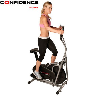   NEW 2 IN 1 ELLIPTICAL TRAINER & EXERCISE BIKE IDEAL FOR WEIGHT LOSS