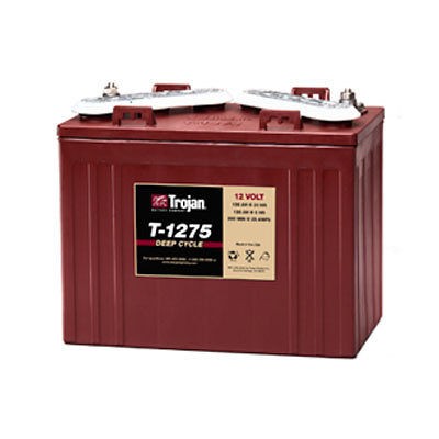 Trojan T 1275 12V 150Ah Lead Acid Golf Cart Battery New