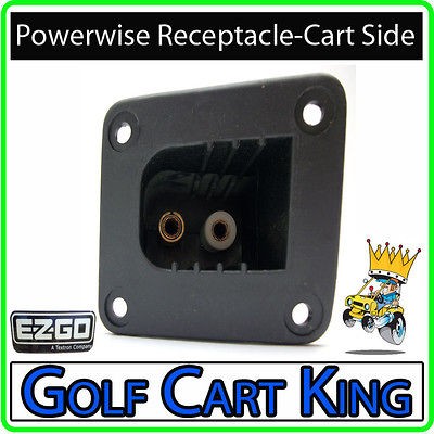 EZGO Golf Cart PowerWise Charger Receptacle Only  Electric Golf Cart 