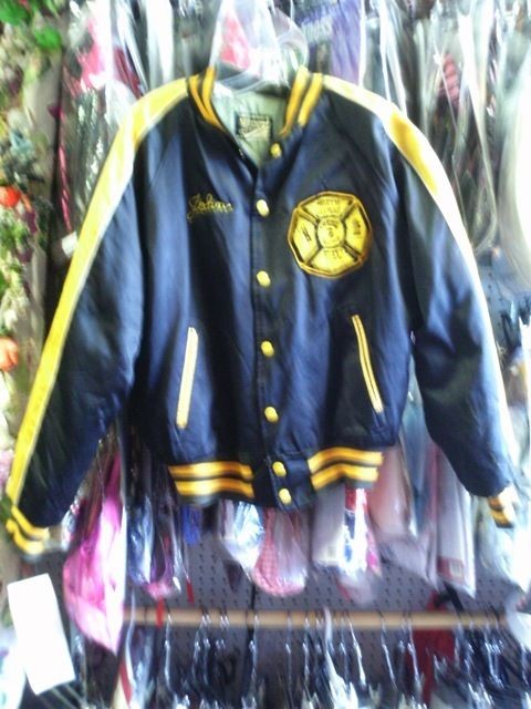 vintage original 1950s   NY FIRE DEPARTMENT JACKET   NEW YORK   N.Y 