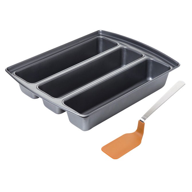 Chicago Metallic Lasagna Baking Trio Pan With Spatula