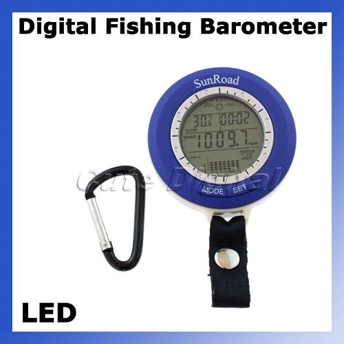 Mini Digital LED Fishing Barometer + Pressure Meter + Weather Forecast 