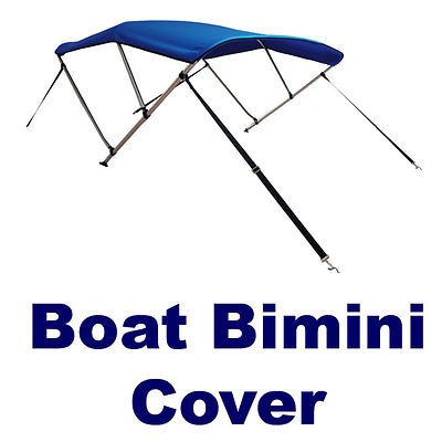   Bimini Top Cover 46H x 6 L x 67 72W (Blue), Zippered Boot/Hardware