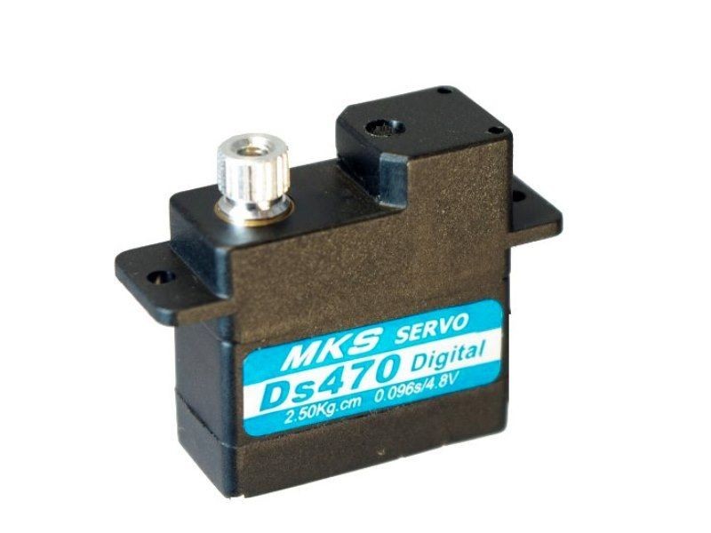 MKS Micro Size Servo DS470 for cyclic on 250 450 size helicopter