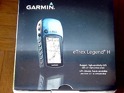   GARMIN eTrex Legend H Handheld GPS Hiking Geocaching Fishing TOPO Maps