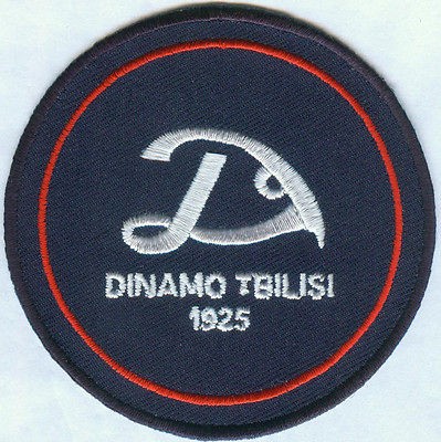 FC Dinamo Tbilisi Georgian Georgia Football Embroidered Patch