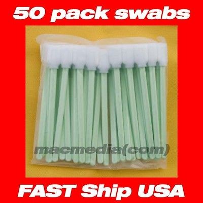 USA   50 pcs Foam Solvent Cleaning swabs   Roland Versacamm, Mimaki 