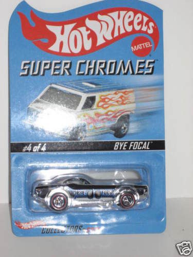 Hot Wheels Bye Focal Suoer Chromes Redline Mint