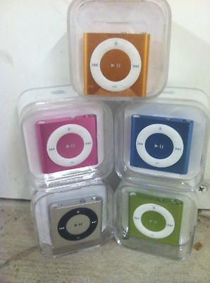 Apple iPod Shuffle 2GB 4TH Generation Blue In Original Box