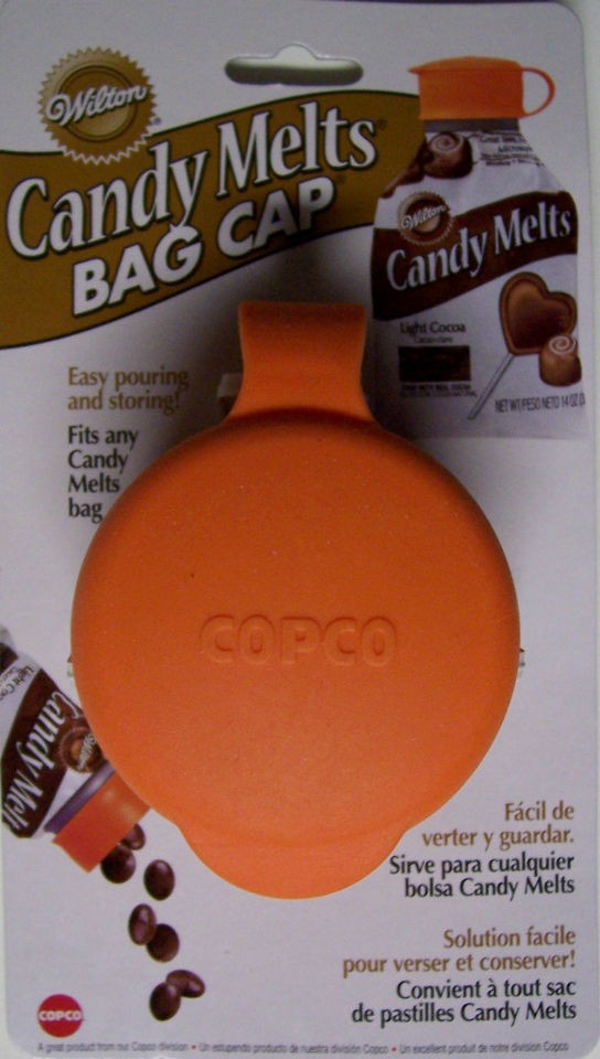 Candy Melts Bag Cap Wilton Pour and Store Copco New