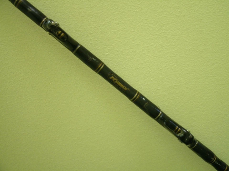   Kunnan 7805 6 9 IGFA 80 Aftco Butt Graphite   2PC Roller Game Rod