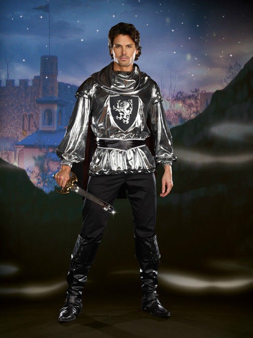 Sir Bangalot Halloween Metallic Warriors Medieval Knight Costume Gift 