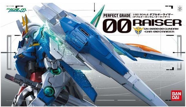 PG 012 GN 0000 GUNDAM 00 RAISER 1/60 Plastic Model Kit BANDAI NIB