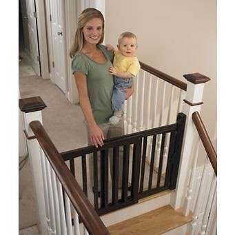 Safety 1st Espresso Swing Baby/Kid/Pet Security Gate