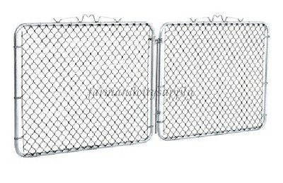 MASTER HALCO 021665 10x6 DOUBLE DRIVE CHAIN LINK GATE 12.5GA 1 3/8 