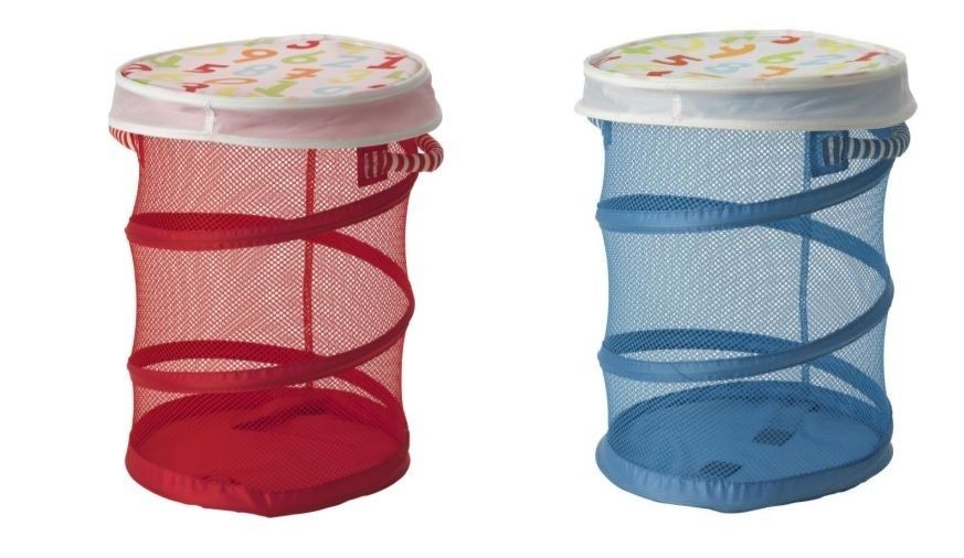 KUSINER IKEA MESH BOX Foldable. Saves space YOU PICK GREEN OR RED