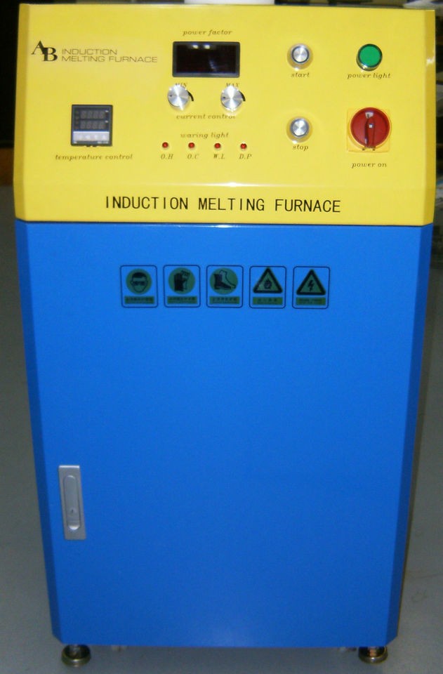 ABM PT 1K INDUCTION PLATINUM MELTING FURNACE CAPACITY 1 KG