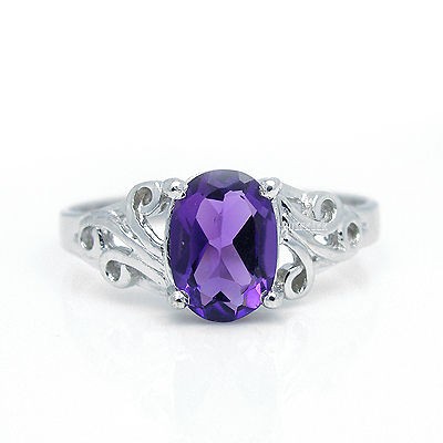 sterling silver gemstone rings in Fashion Jewelry