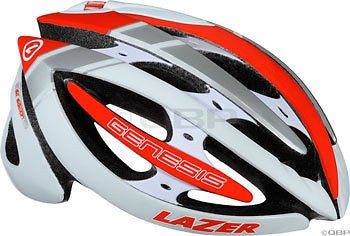 Lazer Genesis RD Helmet Red/White; LG/XL