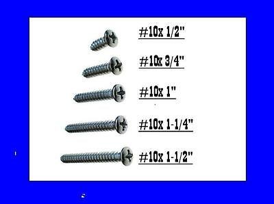   trim (chrome plated screws) set of 100pcs nos (Fits 1964 Impala