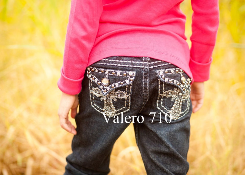 MISS LA IDOL GIRLS BLING CROSS JEANS SO CUTE ON ME 8,10,12,14