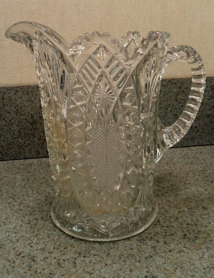 antique pressed glass in Pottery & Glass