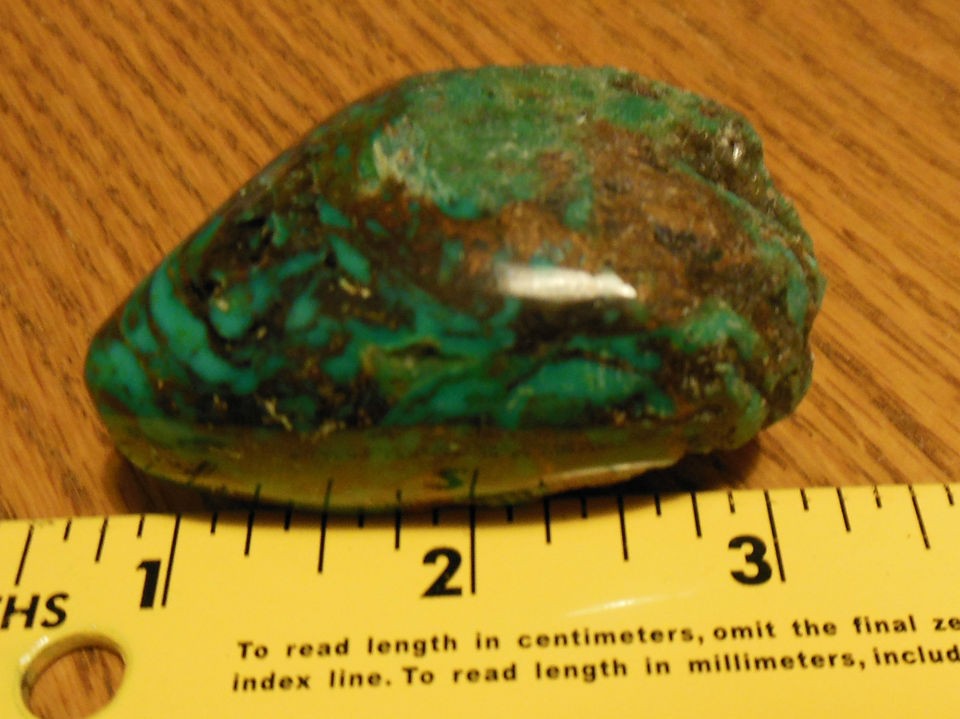 GEM QUALITY TURQUOISE Rough Kingman Arizona Mine Stabilized 3.2 Ounces